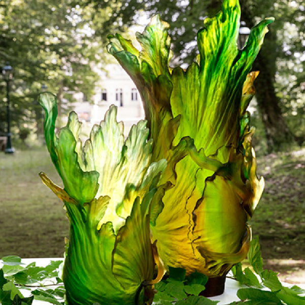 DAUM Vase Bornéo by Emilio Robba