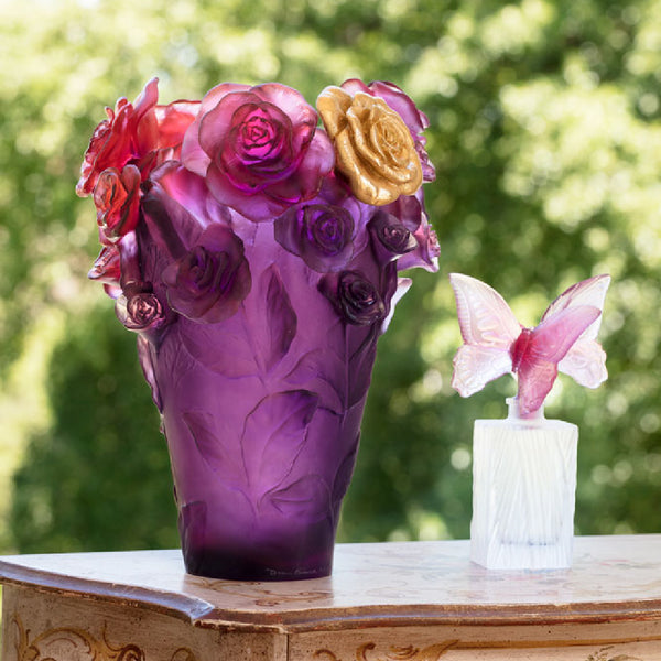 DAUM Couple of Butterflies Perfume Bottle