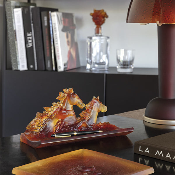 DAUM Cavalcade Pencil Holder