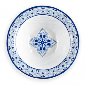 Q SQUARED Talavera Melamine Serving Bowl Set of 4