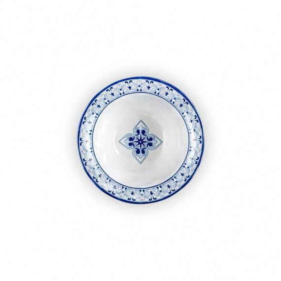 Q SQUARED Talavera Melamine Cereal Bowl Set of 8