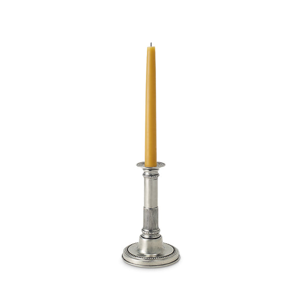 MATCH PEWTER Round Based Candlestick