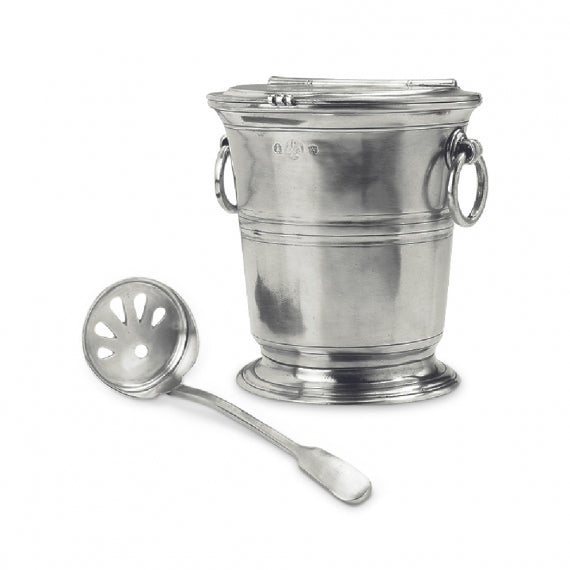 MATCH PEWTER Ice Bucket with Lid