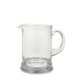 MATCH PEWTER Branch Bar Pitcher Crystal