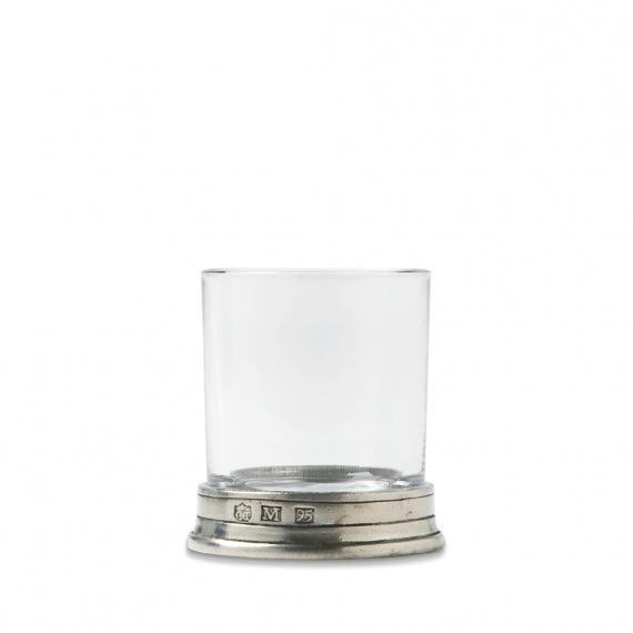 MATCH PEWTER Neat Shot Glass Set of 2
