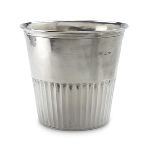 MATCH PEWTER Impero Waste Basket