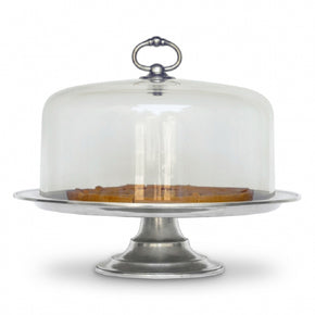 MATCH PEWTER Glass Cloche