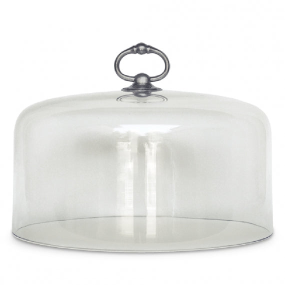 MATCH PEWTER Glass Cloche