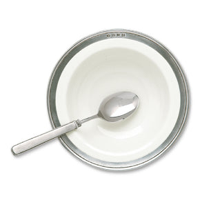 MATCH PEWTER Convivio Cereal Bowl Set of 2
