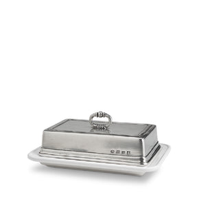 MATCH PEWTER Convivio Double Butter Dish