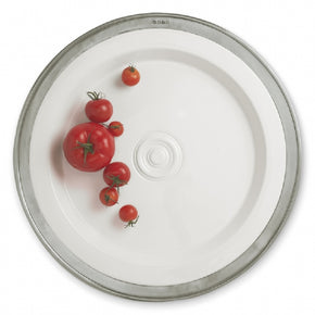 MATCH PEWTER Convivio Round Platter