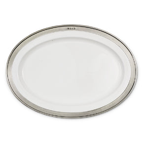 MATCH PEWTER Convivio Oval Serving Platter