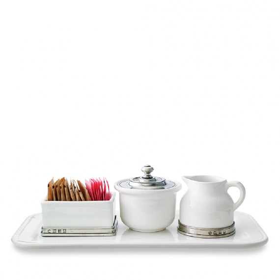MATCH PEWTER Convivio Ceramic Rectangular Tray