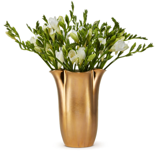 AERIN Gilded Clover Vase
