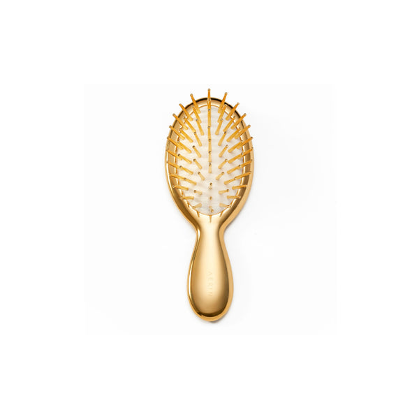 AERIN Travel Gold Hairbrush