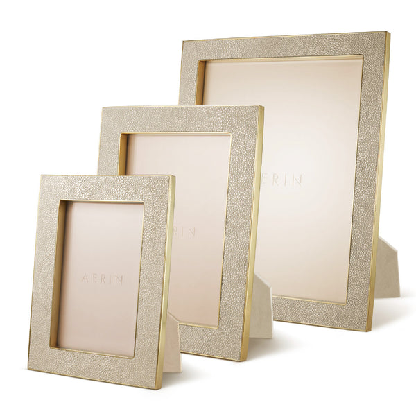 AERIN Classic Shagreen Frame