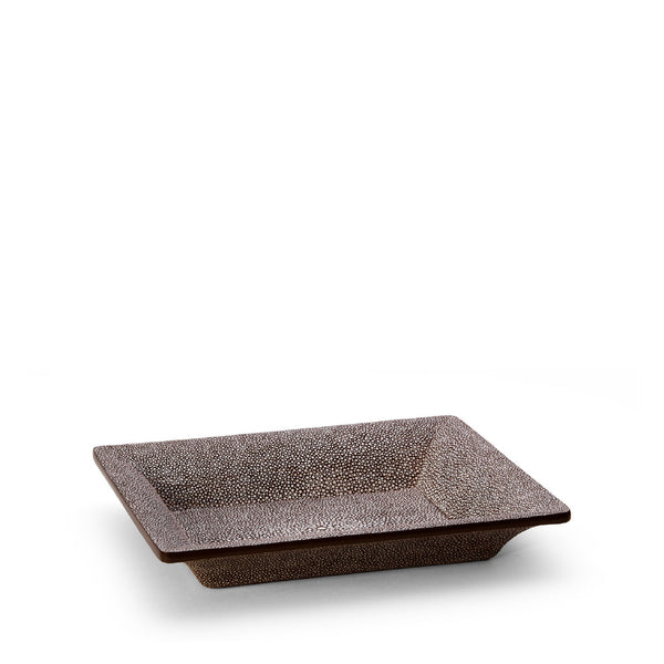 AERIN Shagreen Rectangular Vide Poche