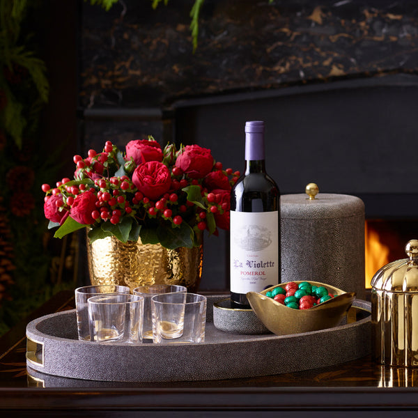 AERIN Shagreen Ice Bucket