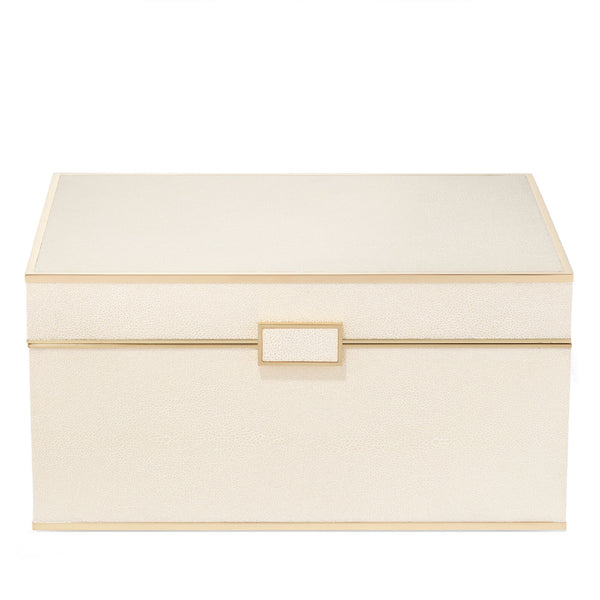 AERIN Luxe Shagreen Jewelry Box