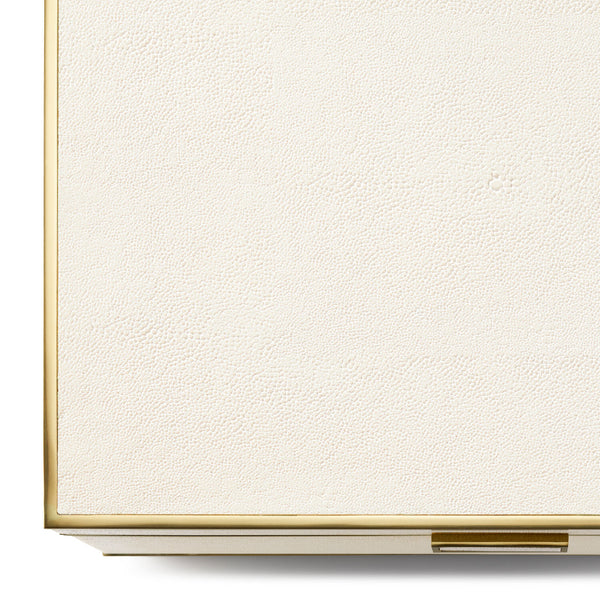 AERIN Luxe Shagreen Jewelry Box