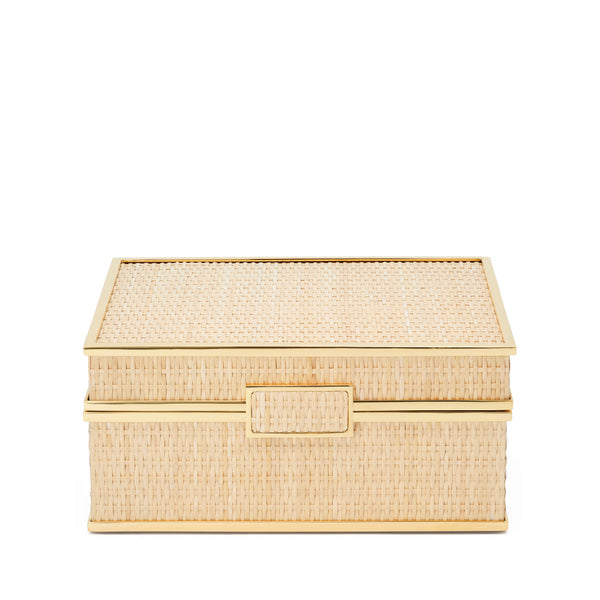 AERIN Colette Cane Jewelry Box