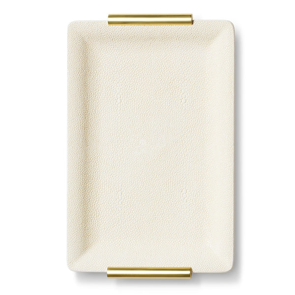 AERIN Shagreen Small Vanity Tray