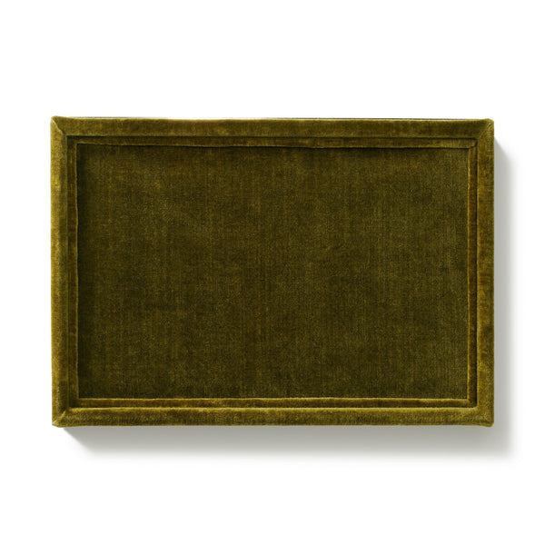 AERIN Valentina Velvet Rectangular Tray