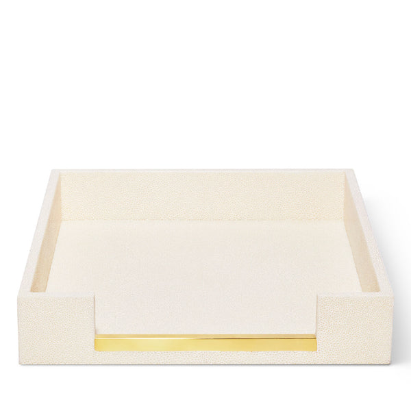 AERIN Shagreen Paper Tray