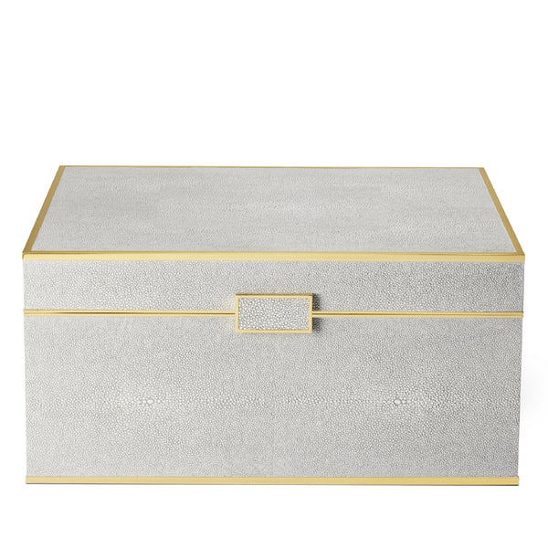 AERIN Luxe Shagreen Jewelry Box
