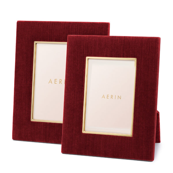 AERIN Valentina Velvet Frame