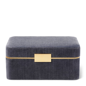 AERIN Beauvais Velvet Jewelry Box