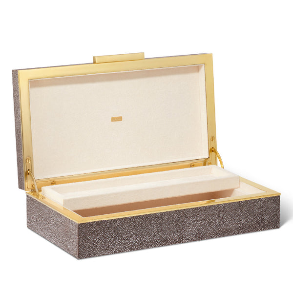 AERIN Shagreen Envelope Box