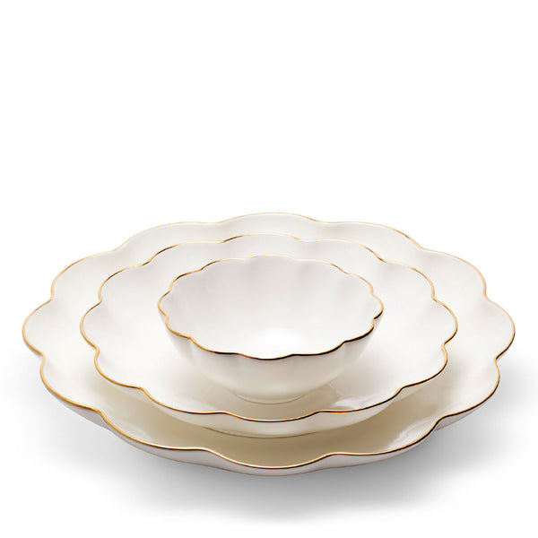 AERIN Scalloped Nesting Dish Set Of 3