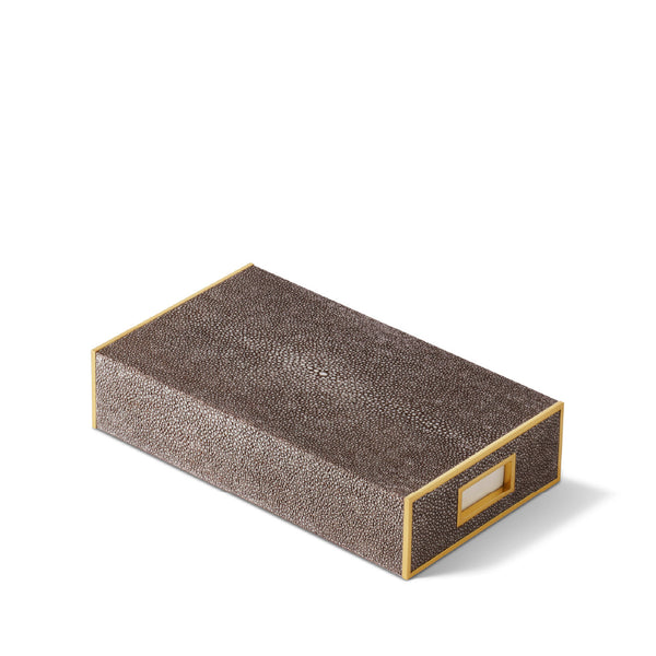 AERIN Shagreen Oversized Match Box