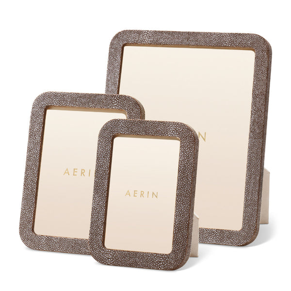 AERIN Modern Shagreen Frame