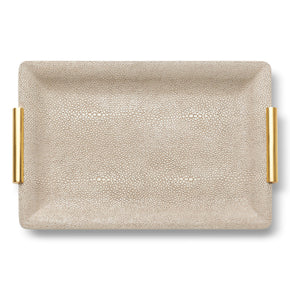 AERIN Shagreen Small Vanity Tray