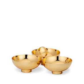 AERIN Sinta 3-Bowl Server