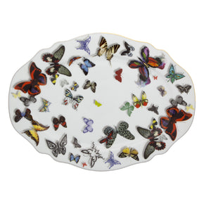 VISTA ALEGRE Butterfly Parade Small Oval Platter
