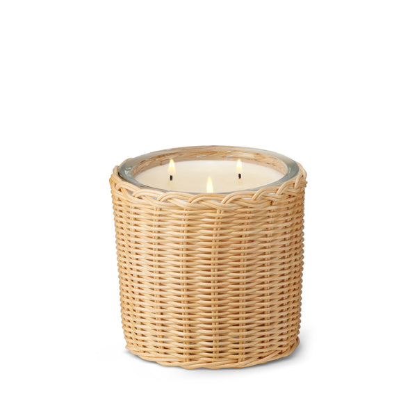 AERIN Tulia Wicker Candle Orange Blossom