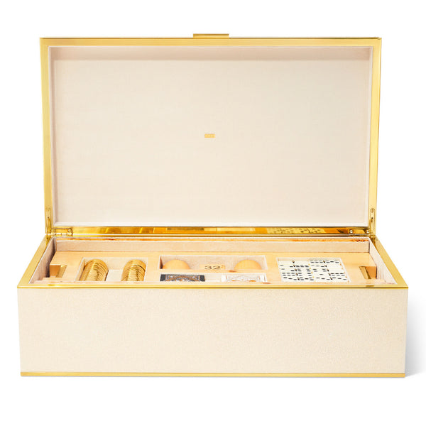 AERIN Classic Shagreen Game Box