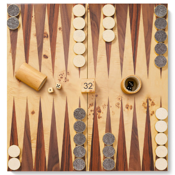 AERIN Classic Shagreen Game Box