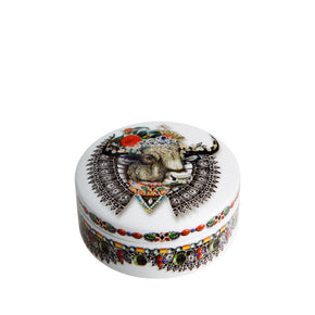 VISTA ALEGRE Love Who You Want Small Round Box Monseigneur Bull