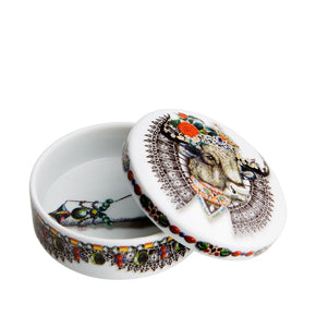 VISTA ALEGRE Love Who You Want Small Round Box Monseigneur Bull