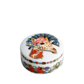 VISTA ALEGRE Love Who You Want Small Round Box Dona Jirafa