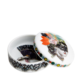 VISTA ALEGRE Love Who You Want Small Round Box Mamzelle Scarlet