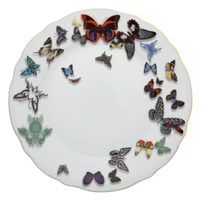 VISTA ALEGRE Butterfly Parade Dinner Plate Set of 4