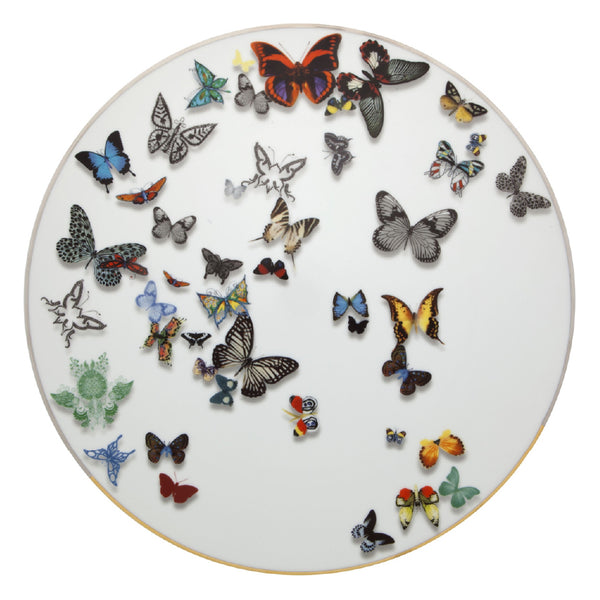 VISTA ALEGRE Butterfly Parade Charger Plate Set of 4