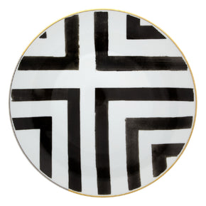 VISTA ALEGRE Sol Y Sombra Dinner Plate Set of 4