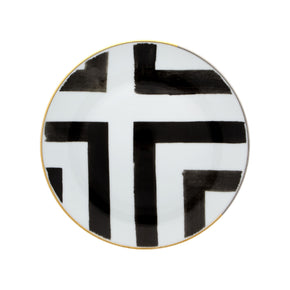 VISTA ALEGRE Sol Y Sombra Bread and Butter Plate Set of 4