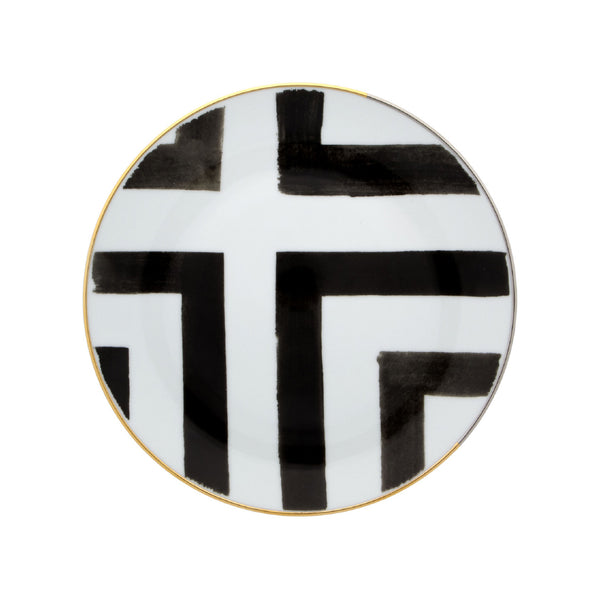 VISTA ALEGRE Sol Y Sombra Bread and Butter Plate Set of 4